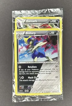 Pokemon TCG Knock Out Collection 2017 BISHARP ZOROARK Cosmos Foil PROMO SEALED - Image 1