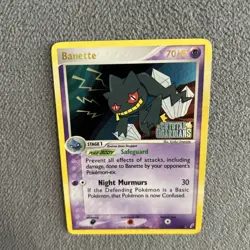 Banette 1/100 Holo Rare Crystal Guardians Pokemon Reverse Holo LP/NM - Image 3