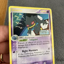 Banette 1/100 Holo Rare Crystal Guardians Pokemon Reverse Holo LP/NM - Image 4