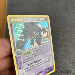 Banette 1/100 Holo Rare Crystal Guardians Pokemon Reverse Holo LP/NM - Image 5