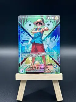 Monkey D. Luffy OP16-022 Alternate Art Leader - One Piece The Time of Battle - Image 1