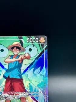 Monkey D. Luffy OP16-022 Alternate Art Leader - One Piece The Time of Battle - Image 3