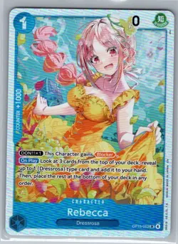 Rebecca OP15-053 SR Adventure on Kami's Island - One Piece Card - NM - Image 1