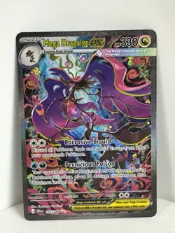 The Pokemon Company Mega Dragalge EX 118/086 XY Full Art Holo Ultra Rare 330HP - Image 1