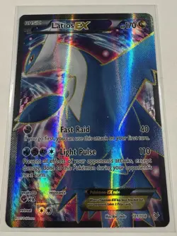 POKEMON ROARING SKIES 101/108 HOLO ULTRA RARE LATIOS EX FULL ART 170 HP - Image 1