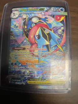 Pokemon TCG Mega Greninja EX 116/086 Evolutions Full Art Holo Ultra Rare 2016 - Image 2