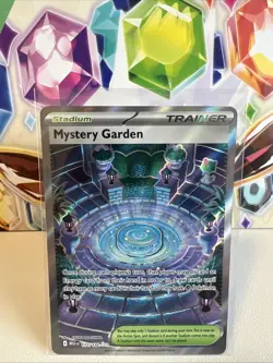 Mystery Garden 172/132 Ultra Rare Trainer Full Art - Pokemon Mega Evolution NM - Image 1