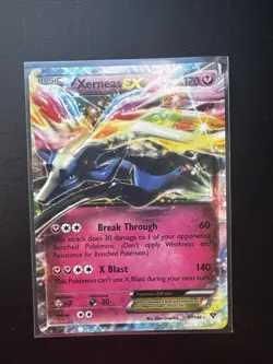 2014 Xerneas EX Pokemon TCG XY Holo Ultra Rare 97/146 EN Near Mint NM - Image 2