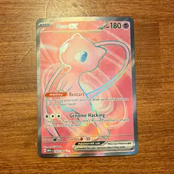 Pokemon TCG Mew ex 193/165 SV 151 Ultra Rare Full Art Holo - Image 1