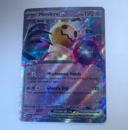 Pokemon TCG Mimikyu ex 069/159 Journey Together Full Art Holo English - Image 1