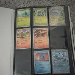 Pokemon TCG Scarlet & Violet 151 English Holo Full Art Card Lot in Binder - Image 2