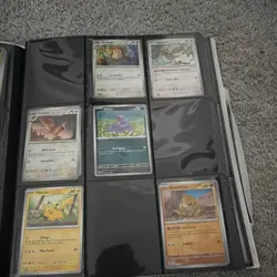 Pokemon TCG Scarlet & Violet 151 English Holo Full Art Card Lot in Binder - Image 4