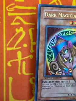 YUGIOH DARK MAGICIAN GIRL ULTRA RARE LIGHT PLAY RDS-ENSE2 - Image 3