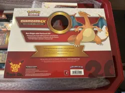 20th Anniversary Red and Blue Collection Pokemon Box Charizard MINT SEALED - Image 2