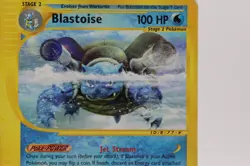 Pokemon TCG Blastoise 037/165 Expedition Base Set Rare Unlimited English - Image 2