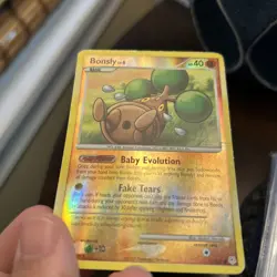 2007 POKEMON DIAMOND & PEARL BASE SET 71/130 BONSLY REVERSE HOLO - HP/DMG - Image 5