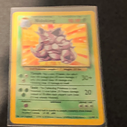 Wizards of the Coast Nidoking 11/102 Base Set Holo Rare English 1999-2000 - Image 1