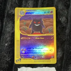 Pokemon TCG Gengar Expedition Base Set Reverse Holo Rare English 2002 (NM/LP) - Image 3