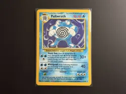 Pokemon English: Poliwrath 13/102 Holo Unlimited - Base Set - Shadowless - 1999 - Image 1