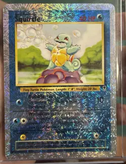 Pokemon 2002 TCG Squirtle 95/110 Legendary Collection Reverse Holo English - Image 1