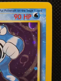 Pokemon Card - Poliwrath 15/130 Holo Rare - Base Set 2 -WOTC Light Play - Image 4