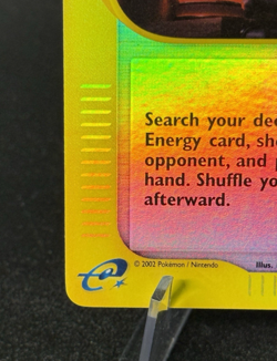 2002 Pokemon Energy Search 153/165 Reverse Holo Expedition Base Set WOTC - Image 4