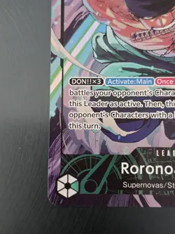 Roronoa Zoro - OP12-020 Playmat Limited Edition Vol.4 One Piece Promo Card - Image 5