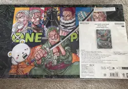 One Piece Card Game: Official Playmat Limited Edition Vol.4 + Zoro Promo Card - Image 1