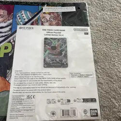 One Piece Card Game: Official Playmat Limited Edition Vol.4 + Zoro Promo Card - Image 4