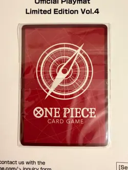 One Piece Card Game: Official Playmat Limited Edition Vol.4 + Zoro Promo🔥 OPEN - Image 4