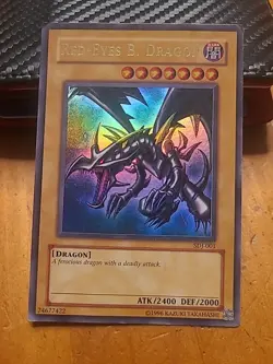 Red-Eyes B. Dragon - SDJ-001 - Ultra Rare - Unlimited Edition HP YuGiOh! Starte - Image 1