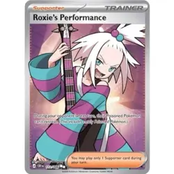 Roxie's Performance 112/086 - Chaos Rising - Holo Pokemon Card - NM - Image 1
