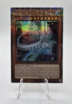 YU-GI-OH! TCG GALAXY-EYES AFTERGLOW DRAGON RA01-EN017 1ST ED NM QCSR - Image 1