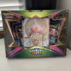 Pokemon TCG Shining Fates Shiny Eldegoss V Collection Box - Sealed New - Image 1