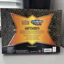 Pokemon TCG Shining Fates Shiny Eldegoss V Collection Box - Sealed New - Image 2