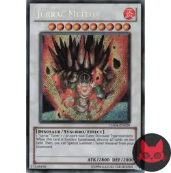 Yugioh Jurrac Meteor HA04-EN029 Secret Rare NM - Image 1