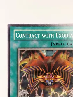 Yu-Gi-Oh! Contract with Exodia DCR-031 1st Edition Common VLP - Image 3