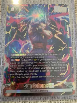 Bandai Dragon Ball Super Card Game Son Gohan: SH FB09-060 SR Foil 50000 - Image 1