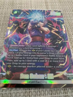 Bandai Dragon Ball Super Card Game Son Gohan: SH FB09-060 SR Foil 50000 - Image 2