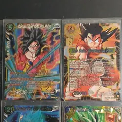 Bandai Dragon Ball Super Card Game Son Goku/Vegeta/Kefla Foil Lot 10 - Image 2