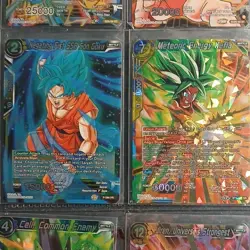 Bandai Dragon Ball Super Card Game Son Goku/Vegeta/Kefla Foil Lot 10 - Image 4
