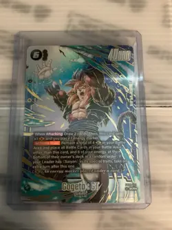 Bandai Dragon Ball Super Gogeta: GT FB09-123 SCR Foil Battle Card - Image 1