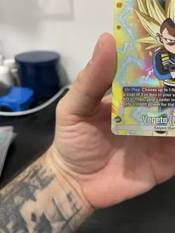 Bandai Dragon Ball Super Card Game Vegeta (Mini): DA FB06-084 SR Alt Art Foil EN - Image 3