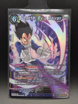 Bandai Dragon Ball Super Card Game Vegeta, By a Saiyan BT29-063 SR Foil EN - Image 1