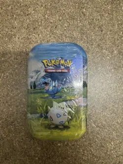 Pokemon TCG: Ascended Heroes Mini Tin Togepi and Totodile [New & Sealed] - Image 1