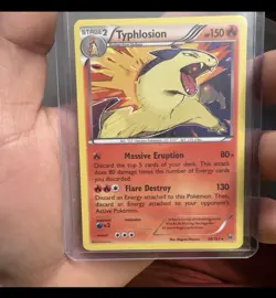 Pokemon TCG Typhlosion 20/162 BREAKthrough Holo Rare Stage 2 HP150 Eng 2015 - Image 1