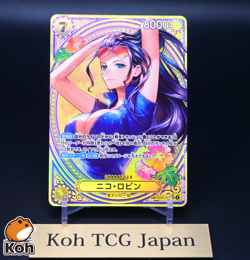 Nico Robin SP EB03-055 Extra Booster Heroines edition japanese ONE PIECE Card LP - Image 1
