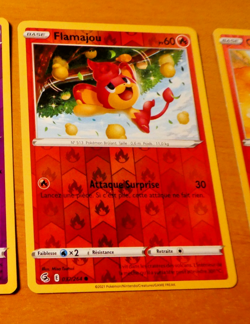 POKEMON POING DE FUSION FRANCAISE CARD REVERSE HOLO CARTE 037/264 FR NM 2021 - Image 1