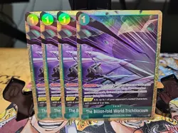 Billion-fold World Trichiliocosm Premium Card Collection Vol.2 Play Set X4 ENG - Image 1