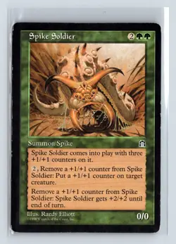 SPIKE SOLDIER - MTG Magic the Gathering Card - Stronghold - Uncommon - Image 1